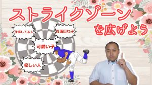 婚活の基本マナー！モテる秘訣４！まずはストライクゾーンを広げて活動すると先に繋がる！